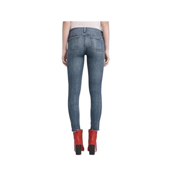 Rag & Bone Ankle Skinny Jean in Lucky Rouge Size 26 - Picture 2 of 14